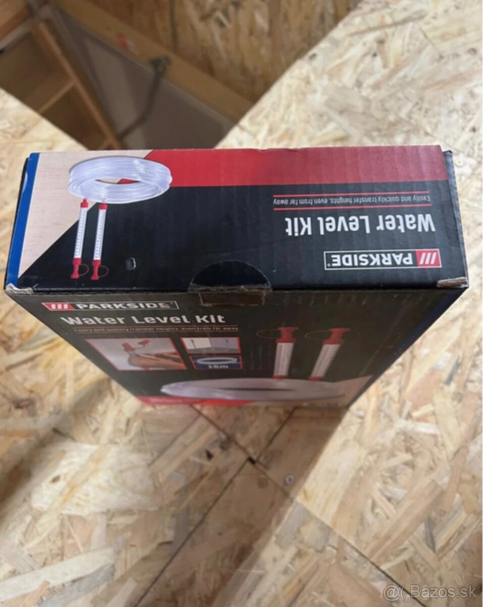 Nová hadicová vodováha Parkside 15m - 2