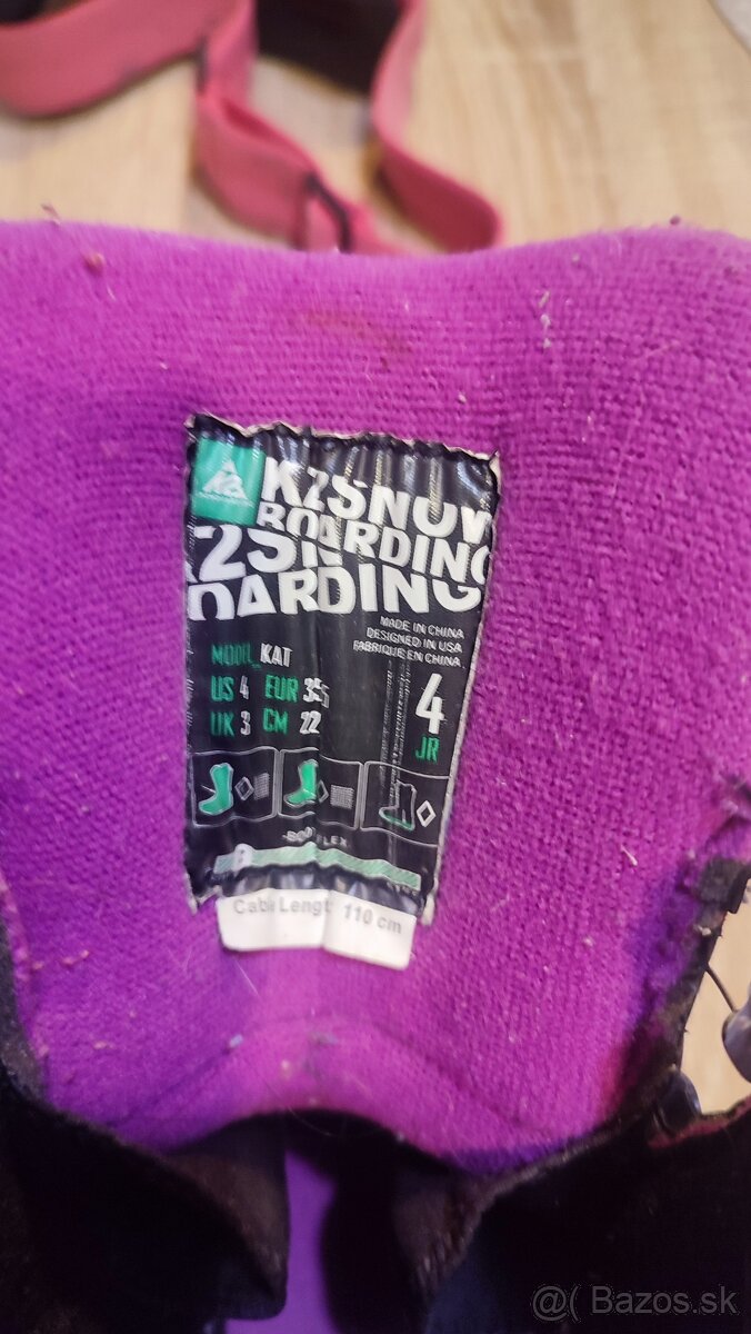 Detská snowboardova obuv - 2