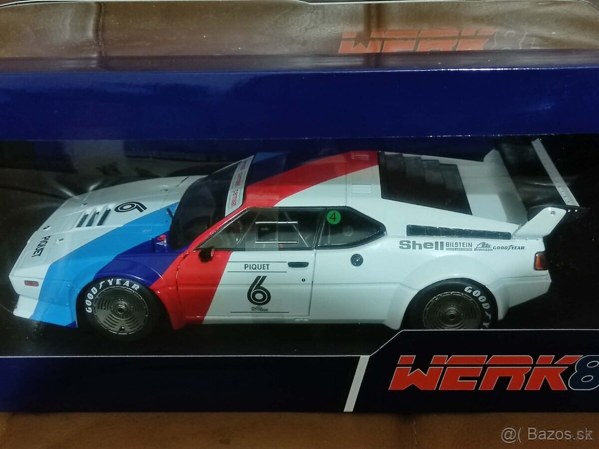 BMW M1 č.6 ; 1:18 werk83 - 2