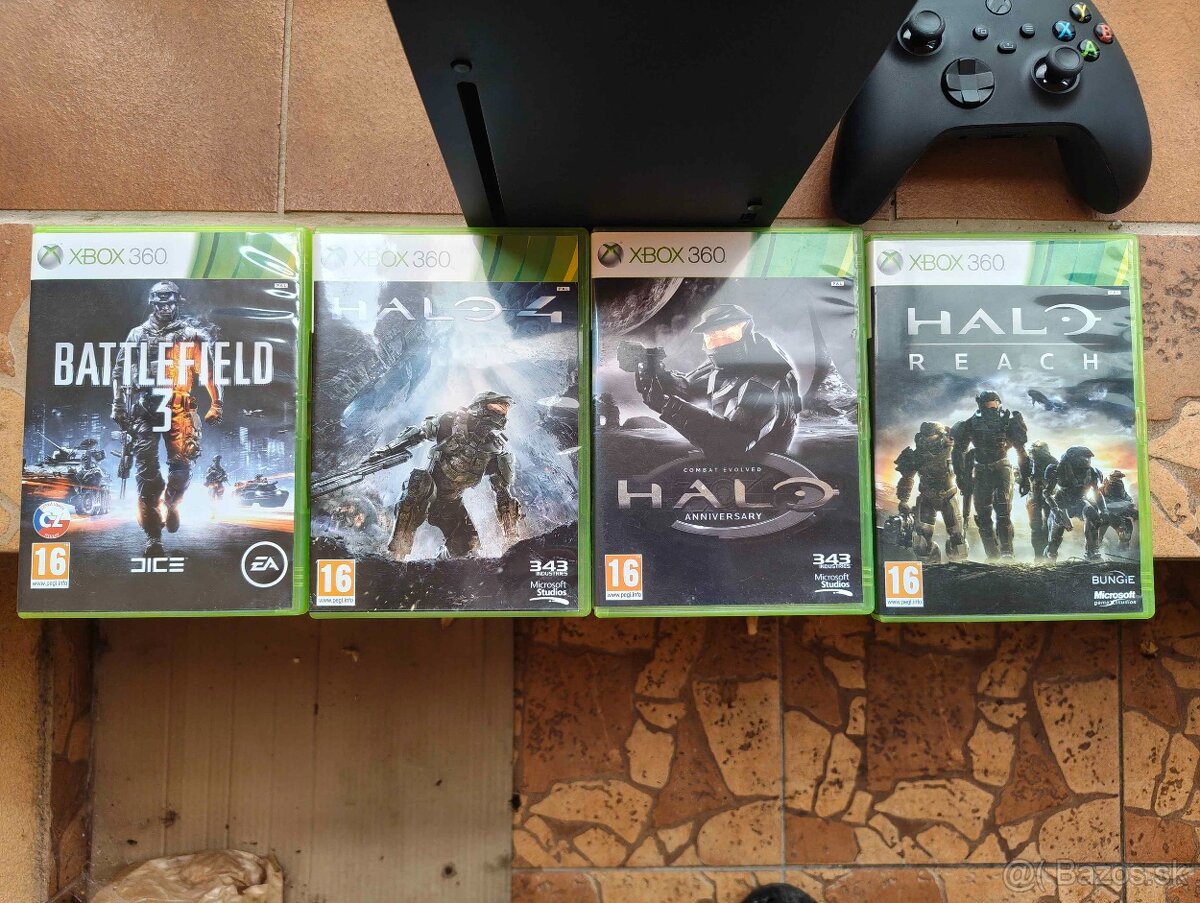 Predám Xbox Series X 1TB, 1 ovládač, 4+1 hry (info v popise) - 2