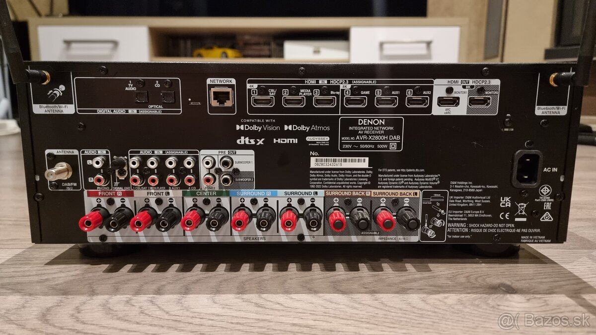 Denon avr-x2800h dab - 2