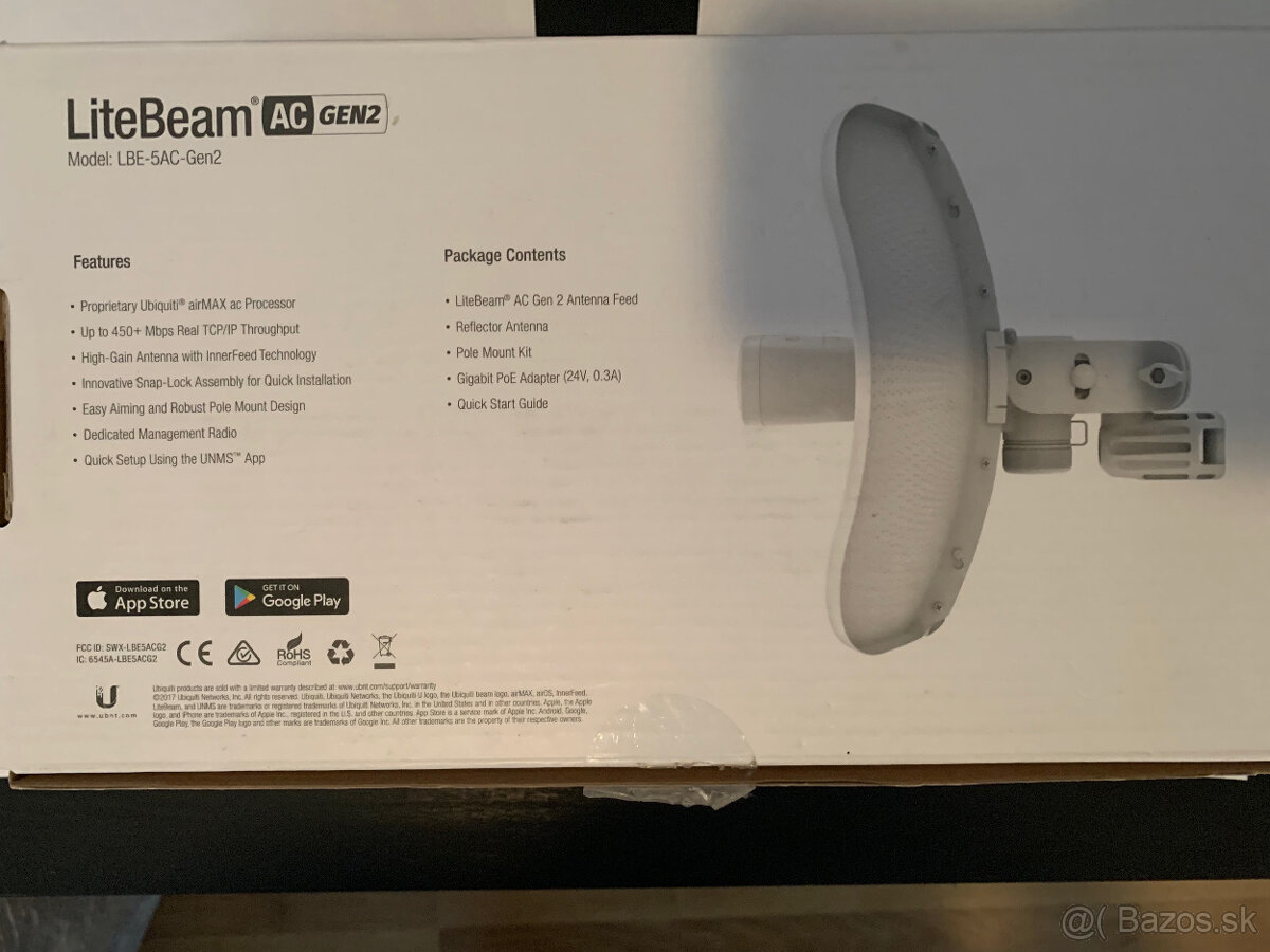 Mikrovlnná anténa + router (RadioLan) - 2