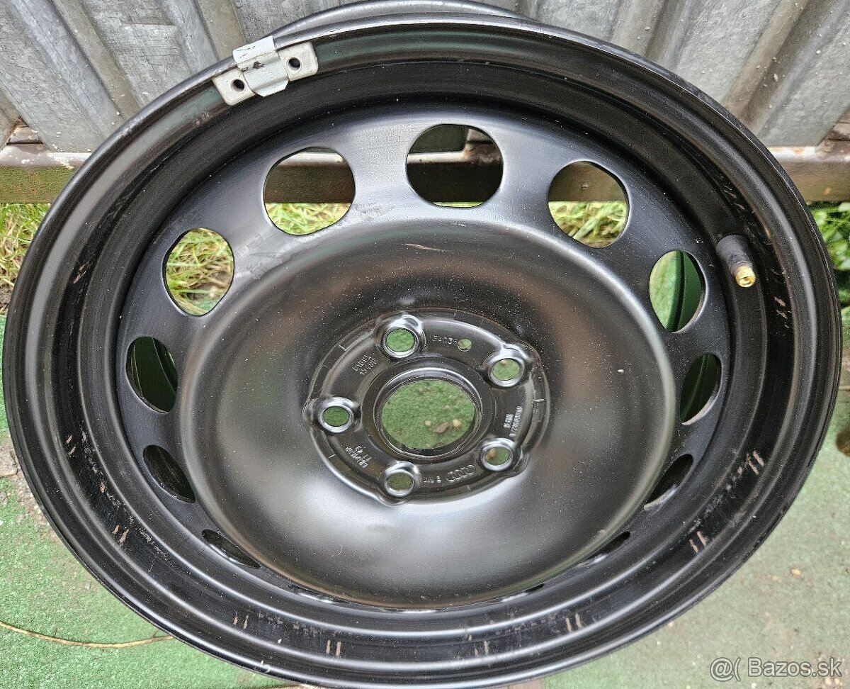 Originálne plechové disky VW/AUDI/Seat/Škoda - 5x112 r16 - 2