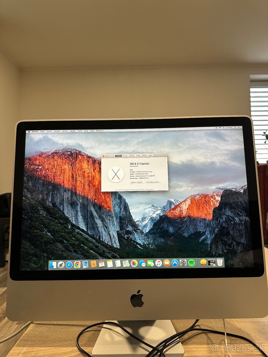 iMac 20” SSD 960 6GB RAM - 2