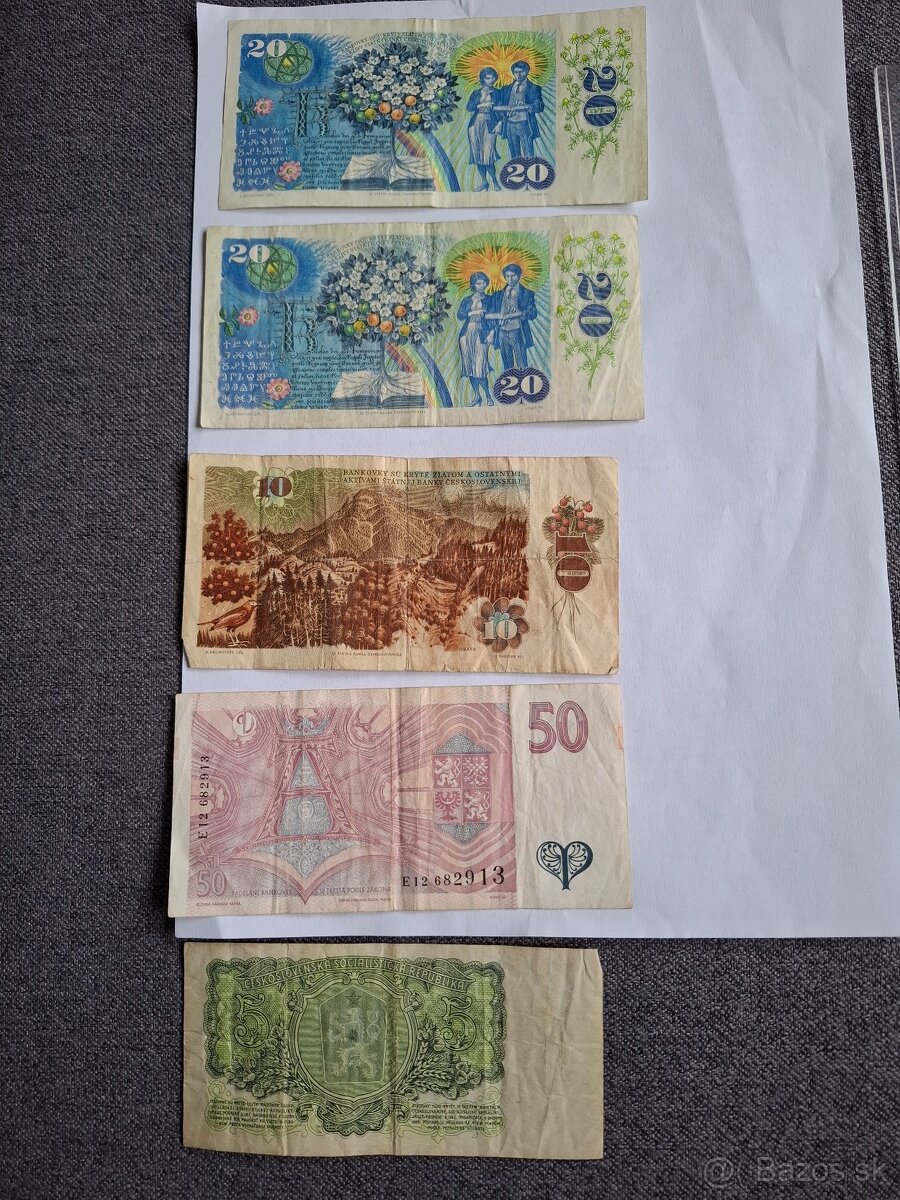 Staré bankovky 2 - 2