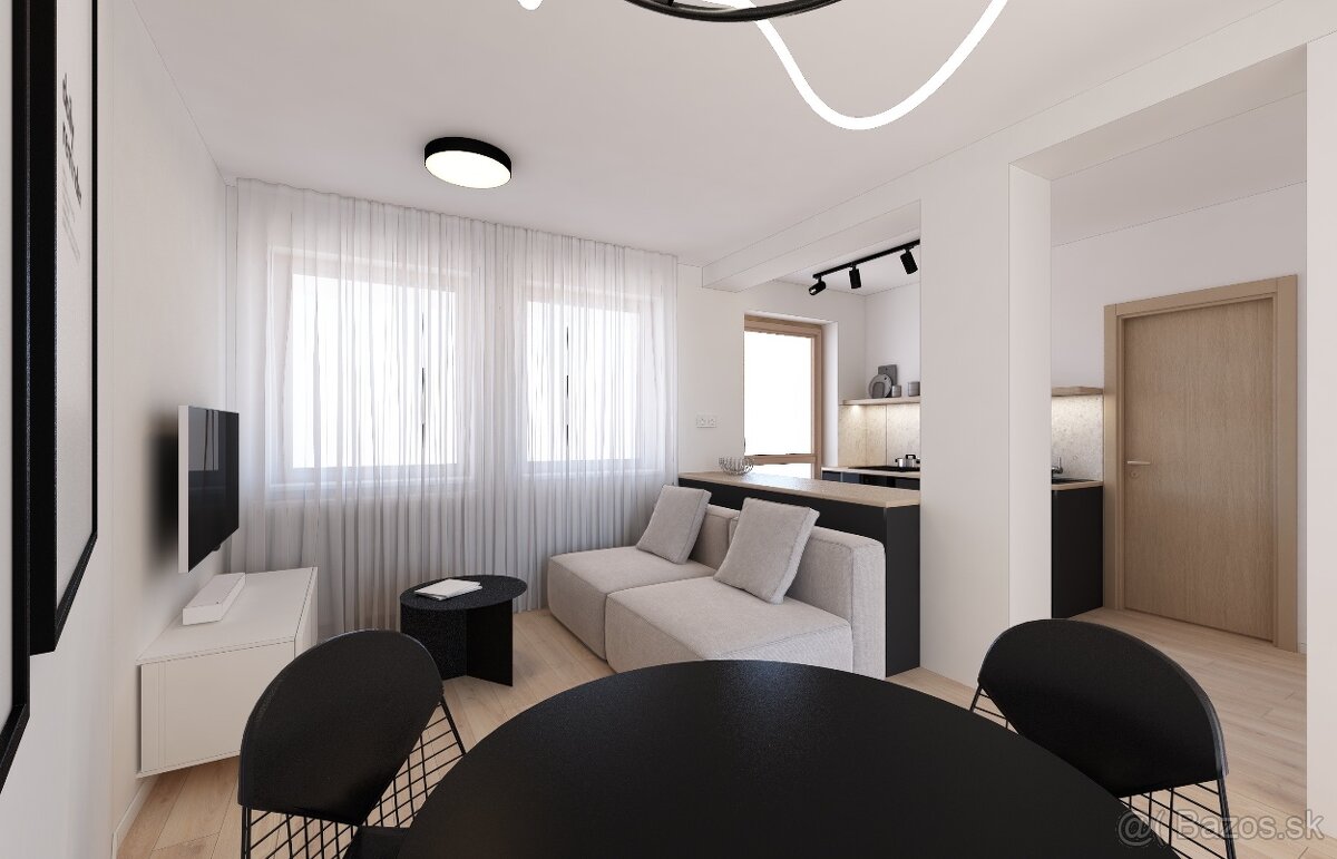 Byt s výhľadom do tichého nádvoria - 2