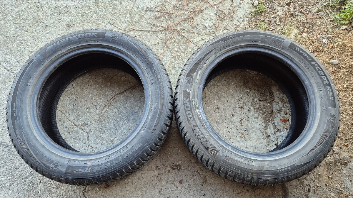 Predám dve zimné pneumatiky 205/55/16 - 2