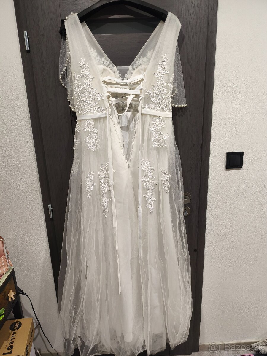 Predám svadobné šaty a doplnky - 2