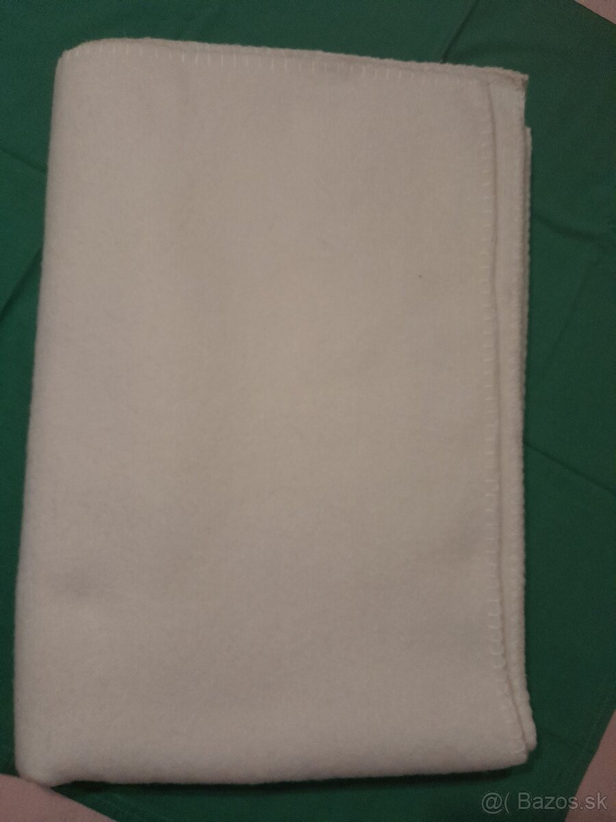 Biela detská deka - 2