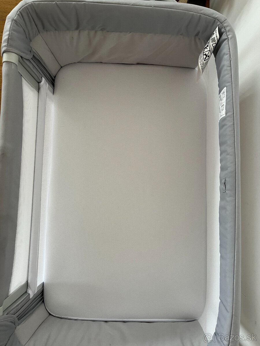 CHICCO Postieľka Next2Me Magic Evo – Grey Mist - 2