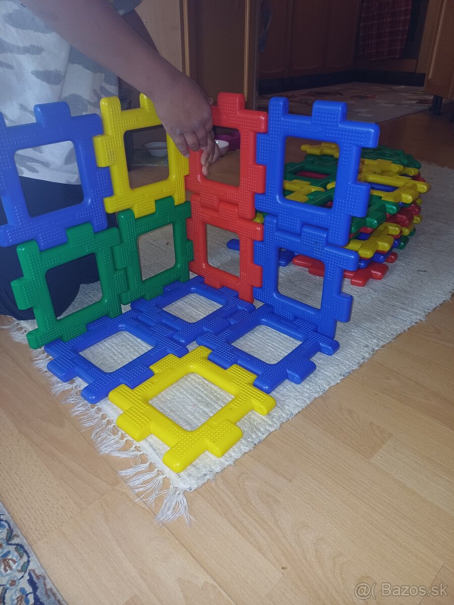 Gigantická stavebnica Polydron 80 ks - 2