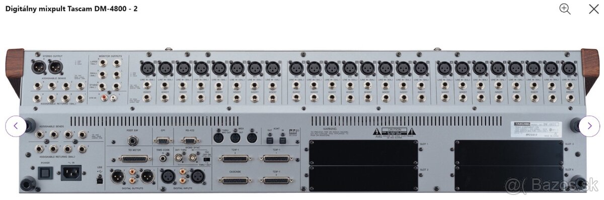 TASCAM MD 4800+METER BRIDGE - 2