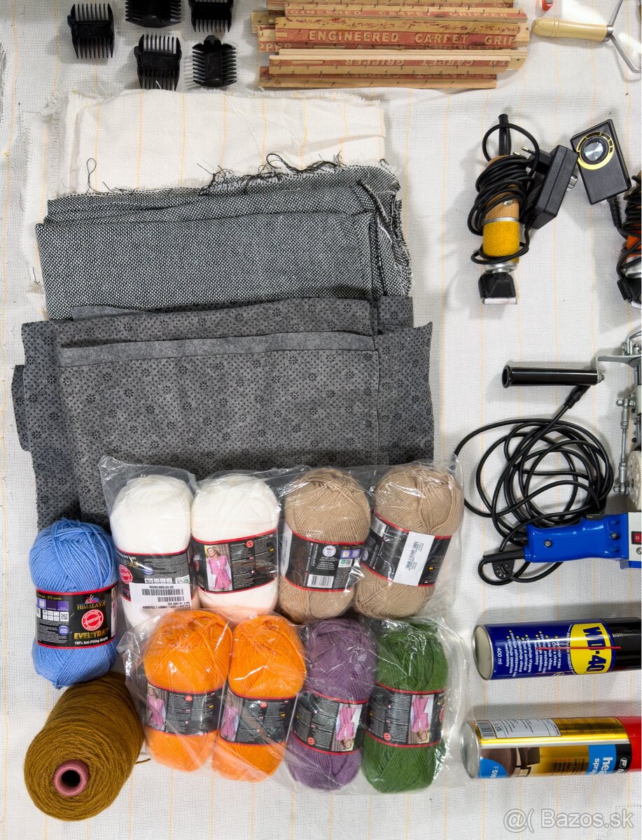 🧶 TUFTING VYBAVENIE A MATERIÁL NA PREDAJ - 2