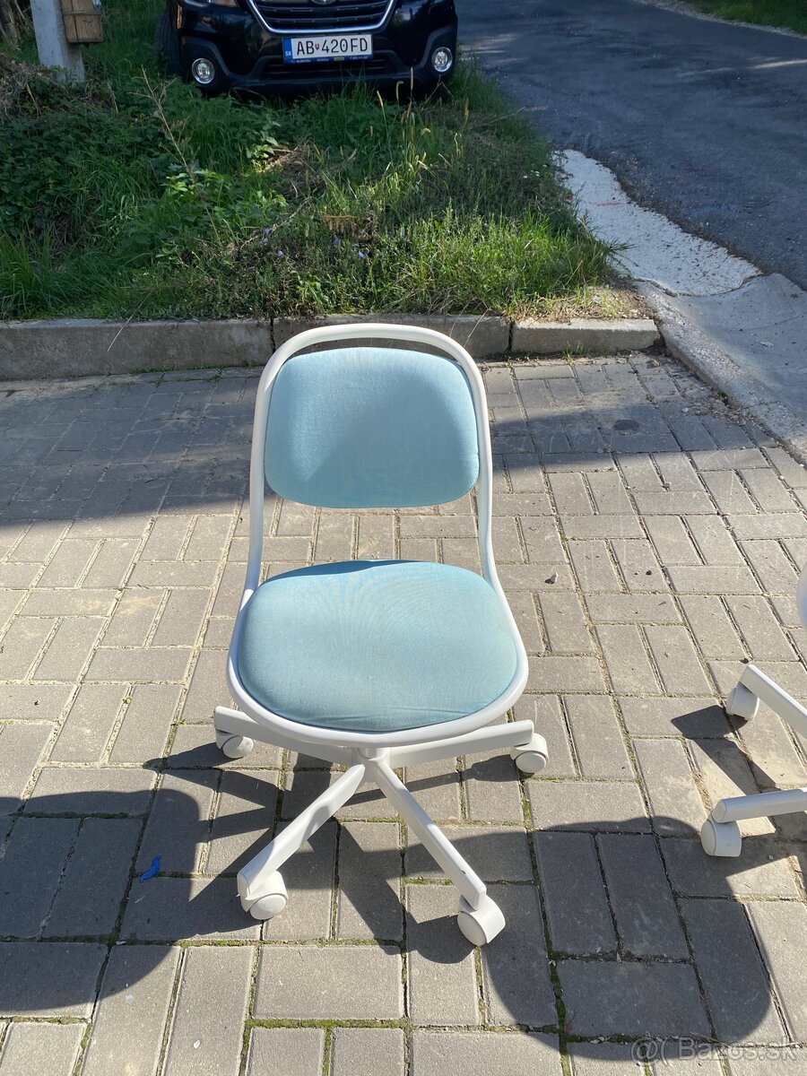 Detské stoličky výškovo nastaviteľné - 2