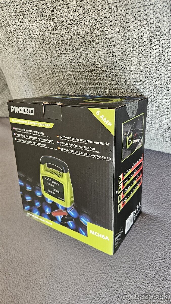 Profesionálna nabíjačka 12V 6A - 2
