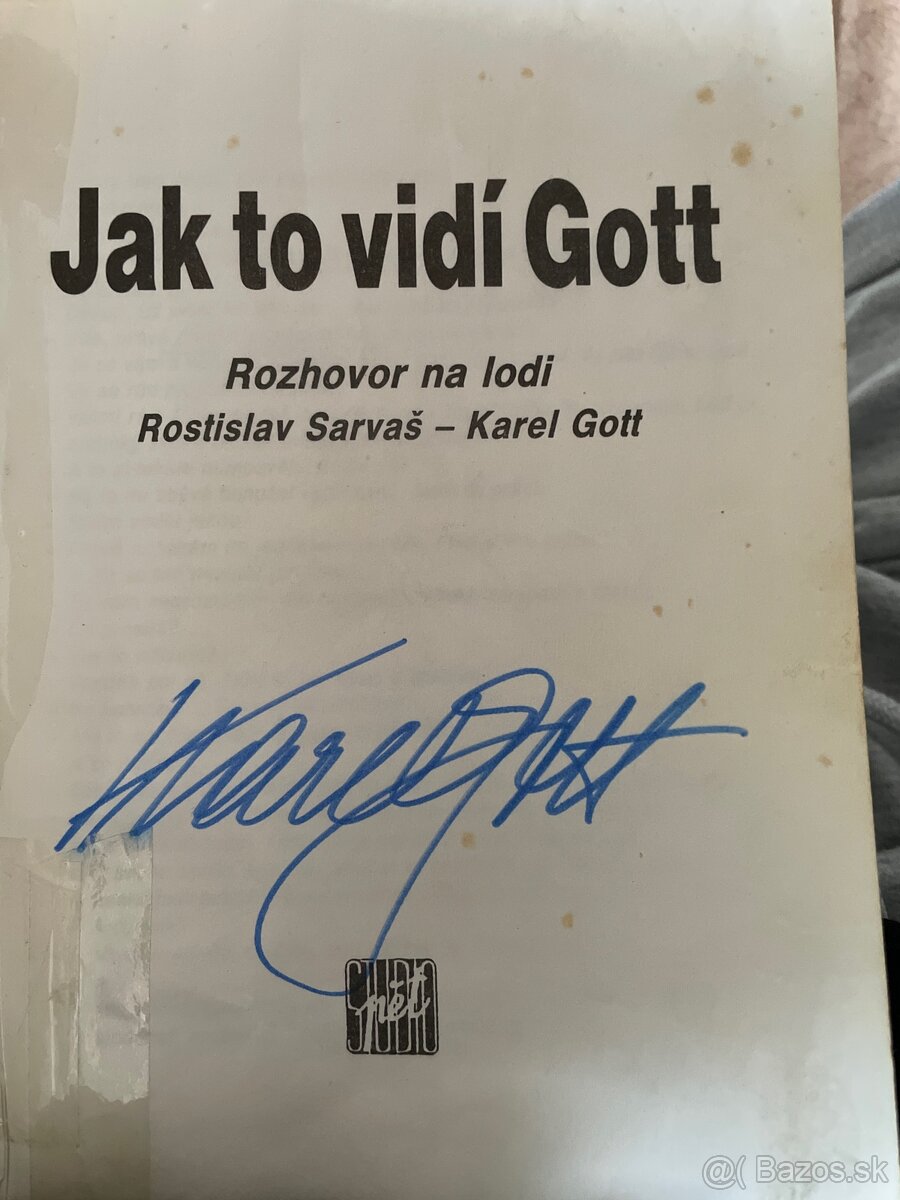 Karel Gott - Jak to vidí GOTT (s podpisom 2x) - 2
