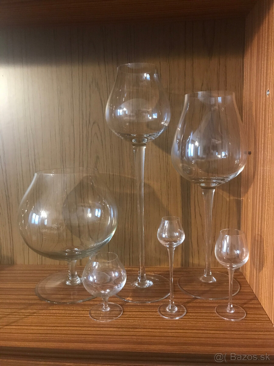 Zberateľské poháre - degustačné - 2