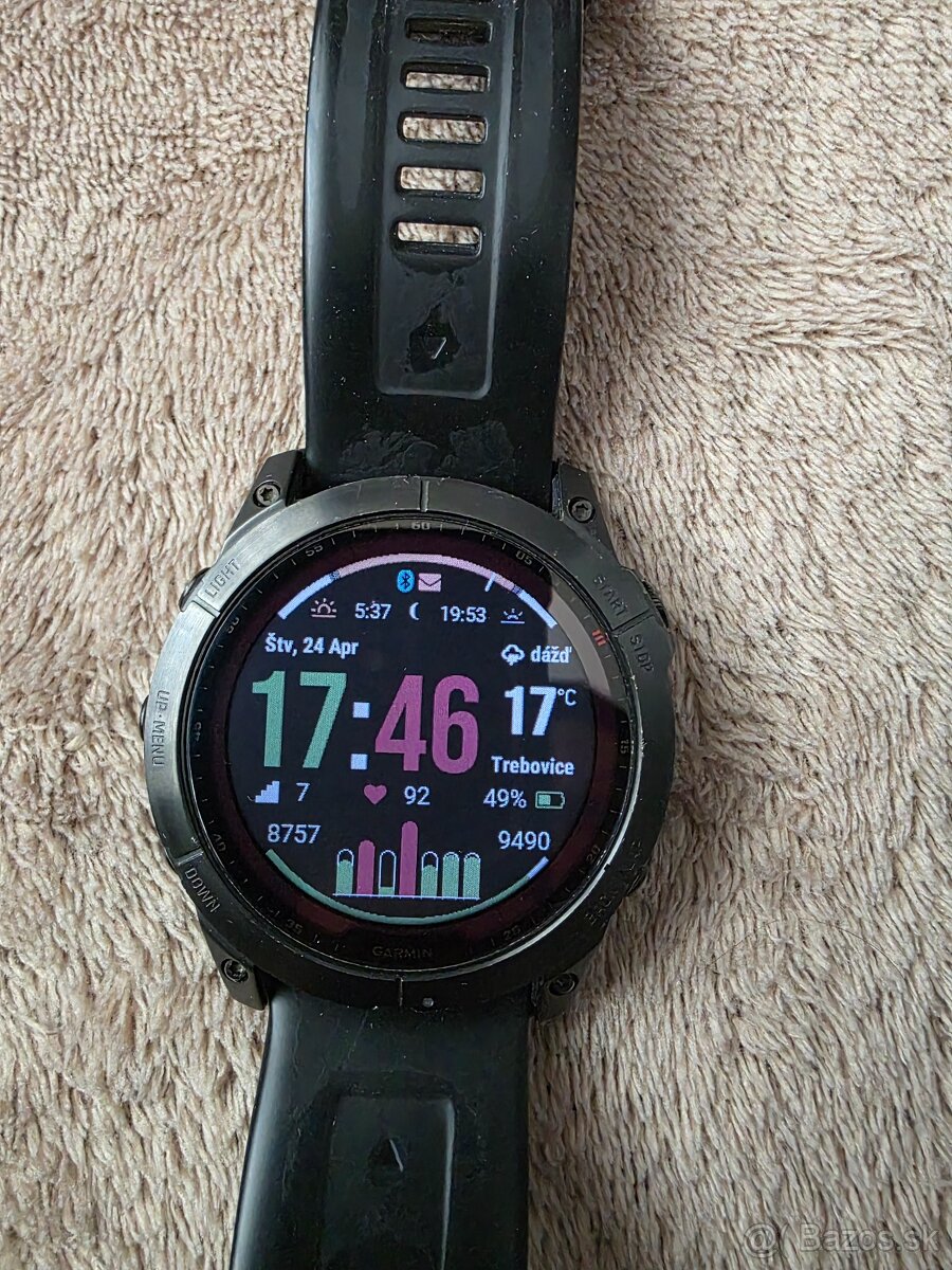 Predam Garmin Fenix 7X Saphire Solar 51mm - Black edition - 2