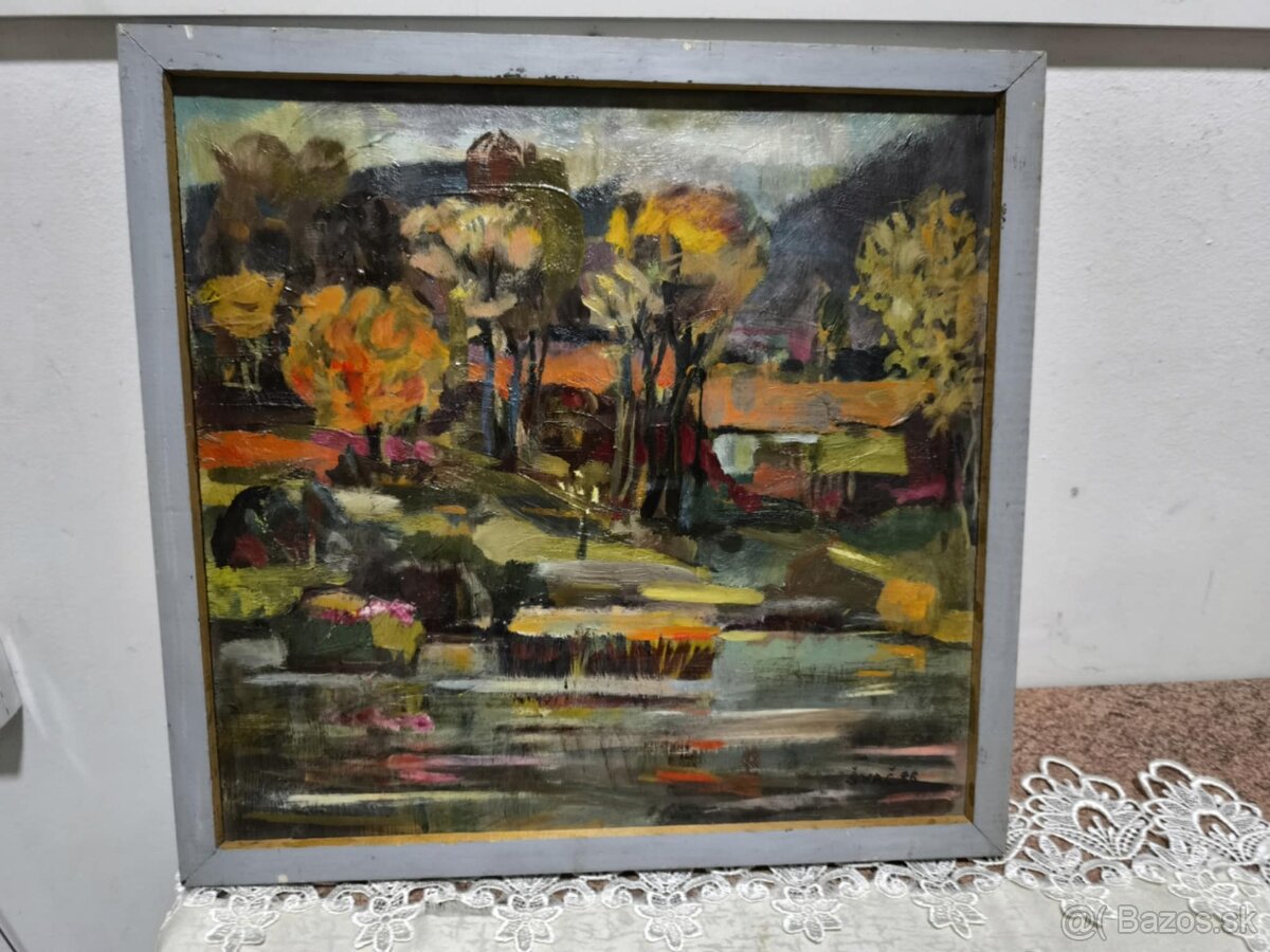 Jozef Švač - 3 x olejomaľba - 2