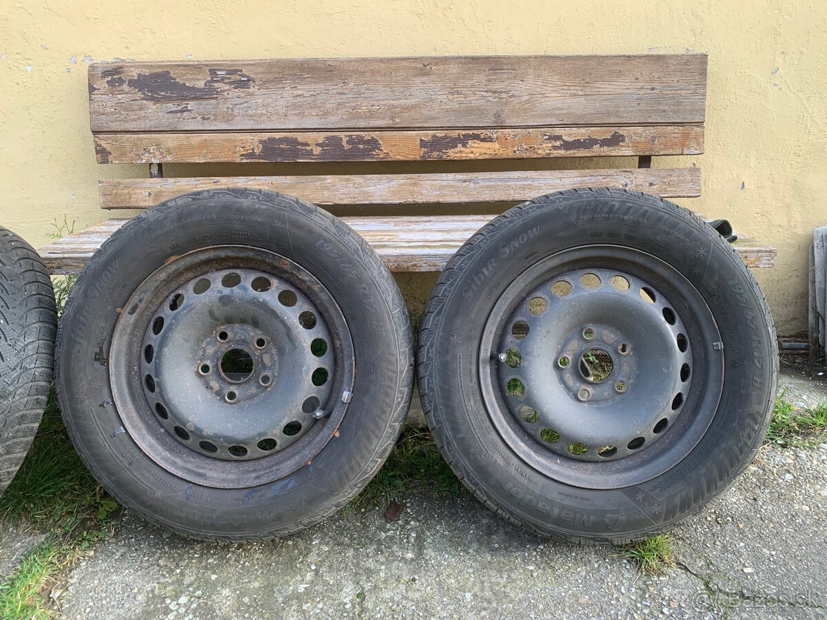 Plechové disky 15” 6Jx15H2 ET47 - 2