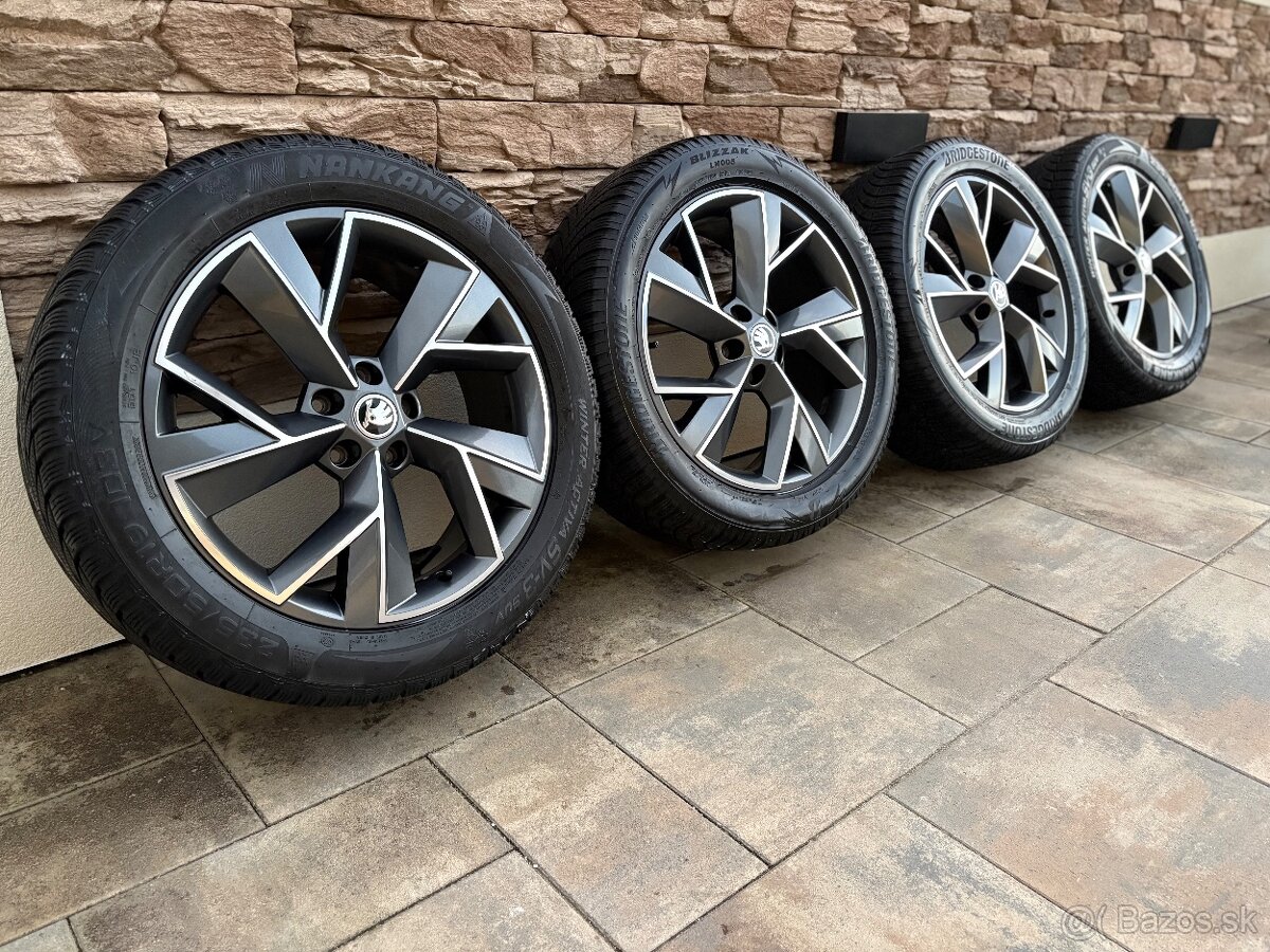 ZIMNÁ SADA SKODA TRIGLAV 5x112 R19 + ZIMNÉ PNEU 235/50 R19 - 2
