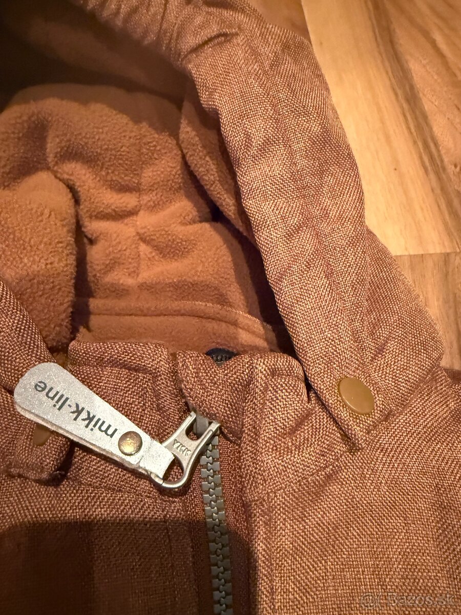 Zimná bunda hnedá 86/92 - 2