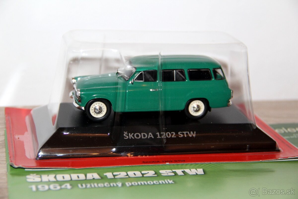 Škoda - Veľká história v malých modeloch DeAgostini 1:43 - 2
