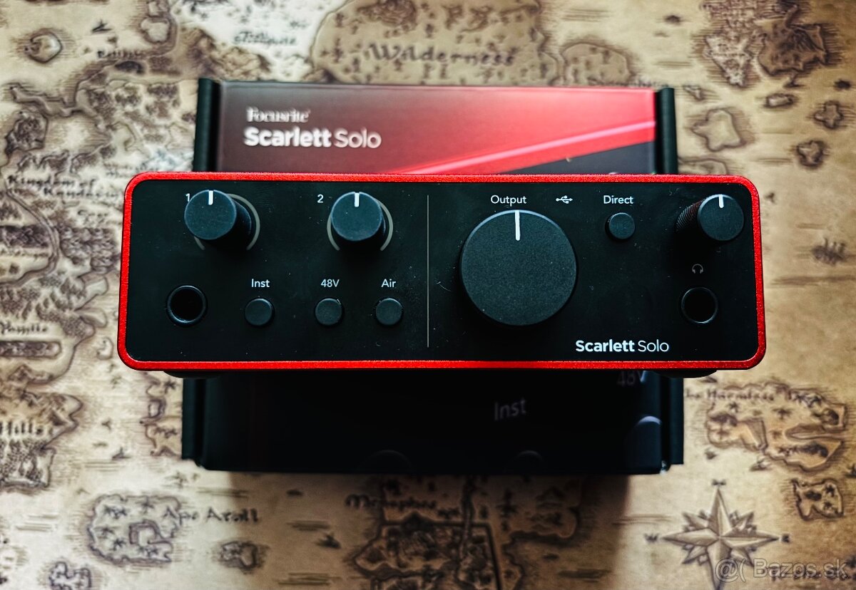 Focusrite Scarlett solo 4th gen. - 2