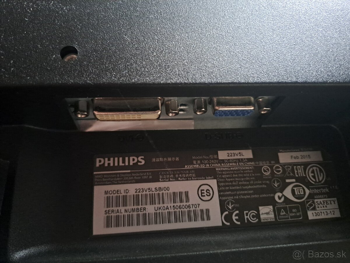 Predám monitor 22" PHILIPS - 2