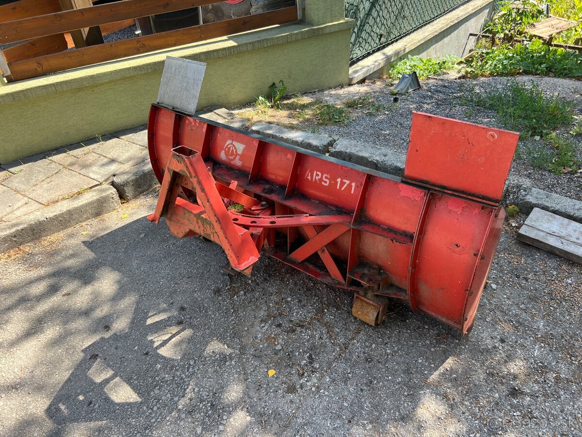 Malotraktor mt8 - snezna radlica ars 171 - 2