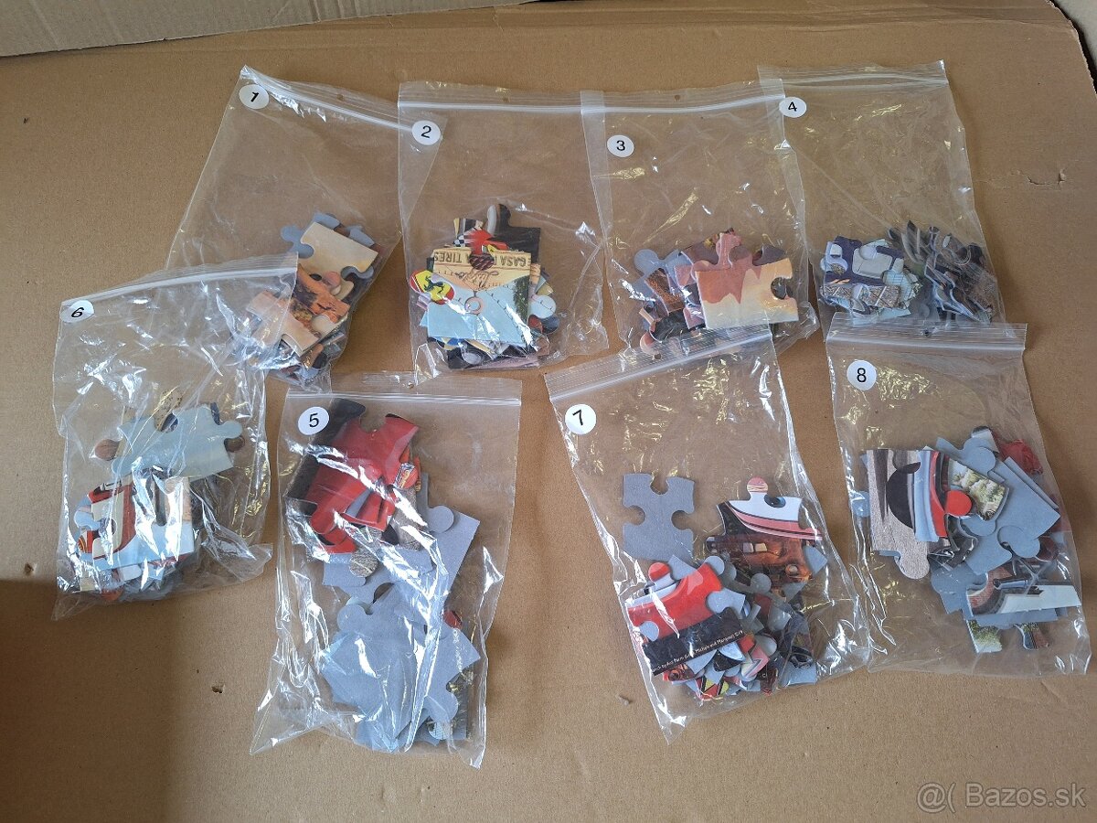 Puzzle Cars 8 v 1 - 2