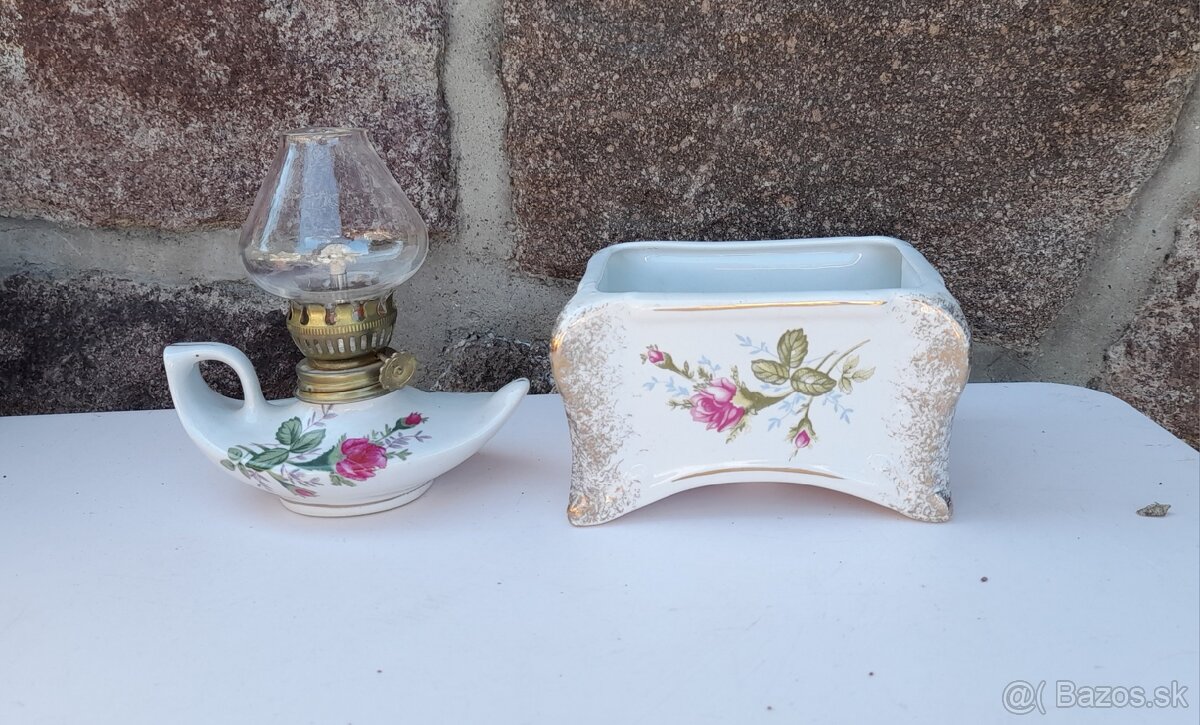 Perleťová porcelánová súprava a iné....... - 2