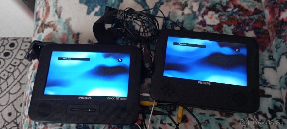 Philips dvd dual do auta - 2