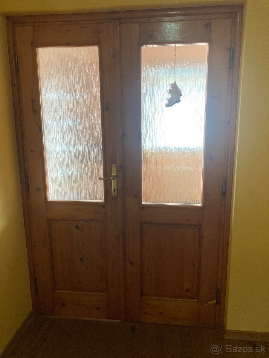 Drevené masívne dvere 140 - 2