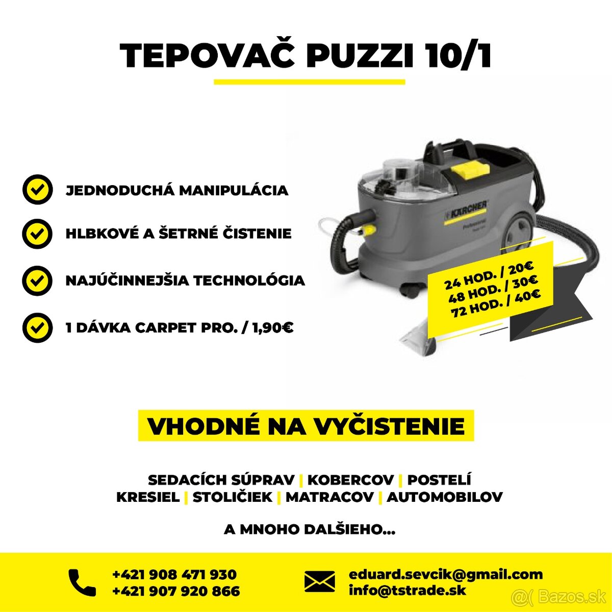 PRENÁJOM | KÄRCHER | RK - 2