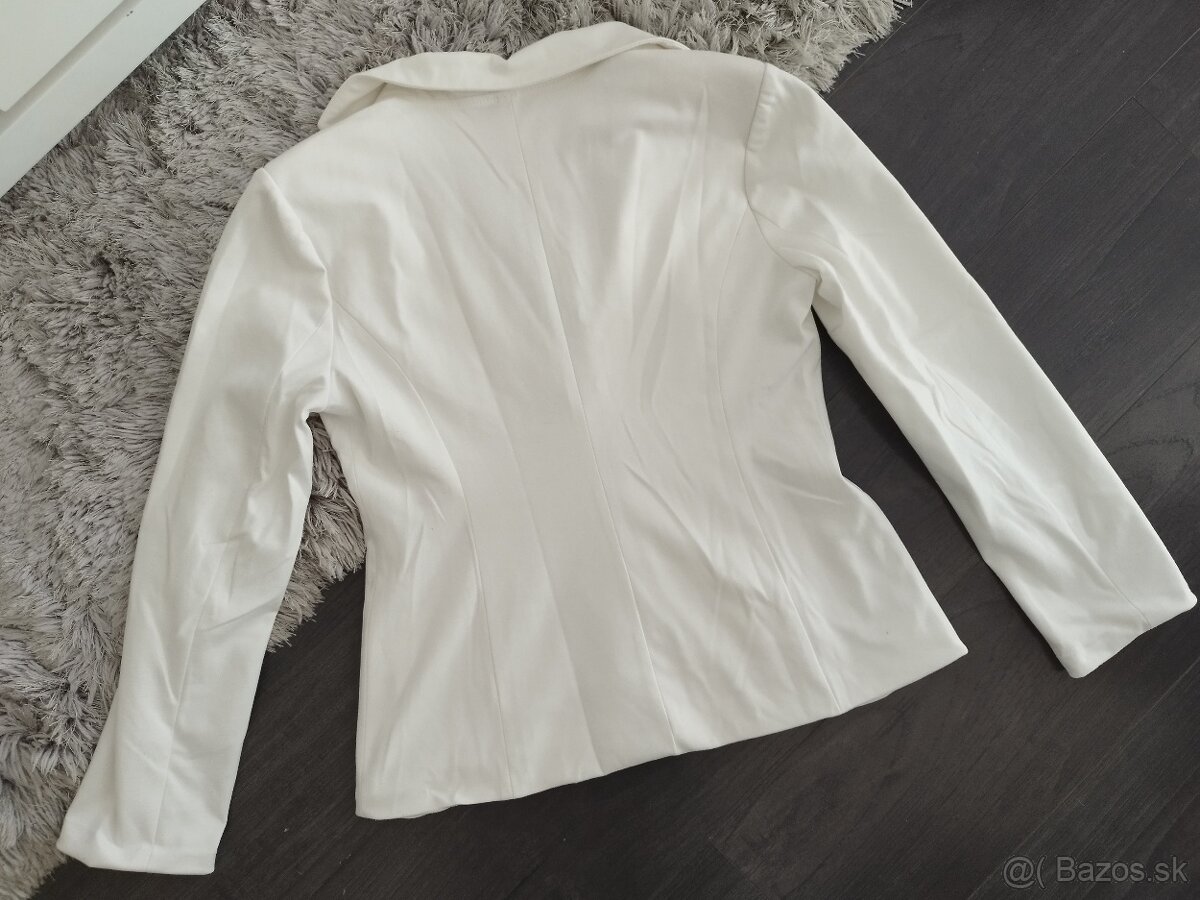 Dámske sako L/40 krémové - 2