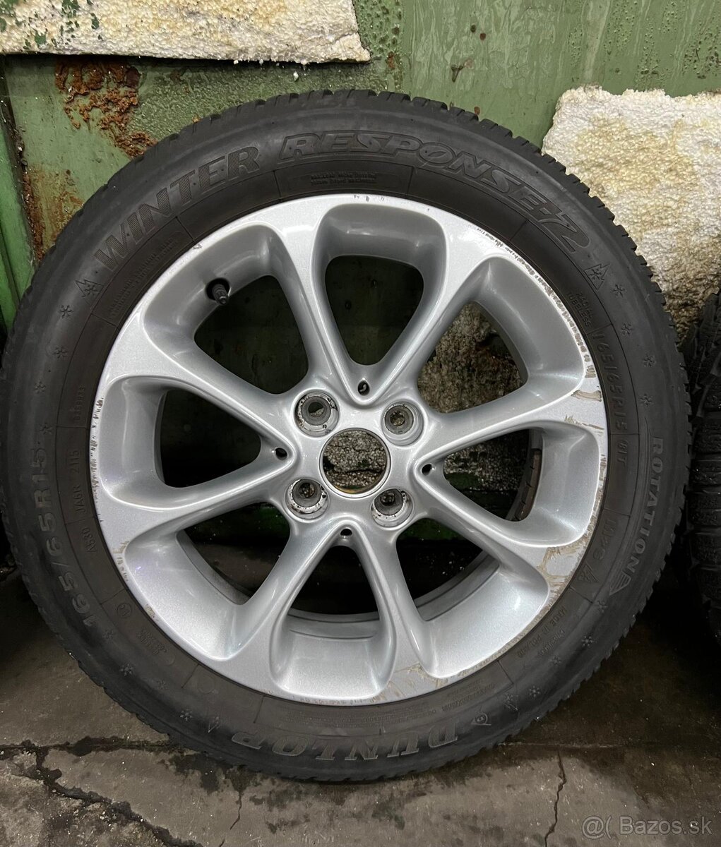 Elektróny smart 4x100, r15 , zimné pneumatiky - 2