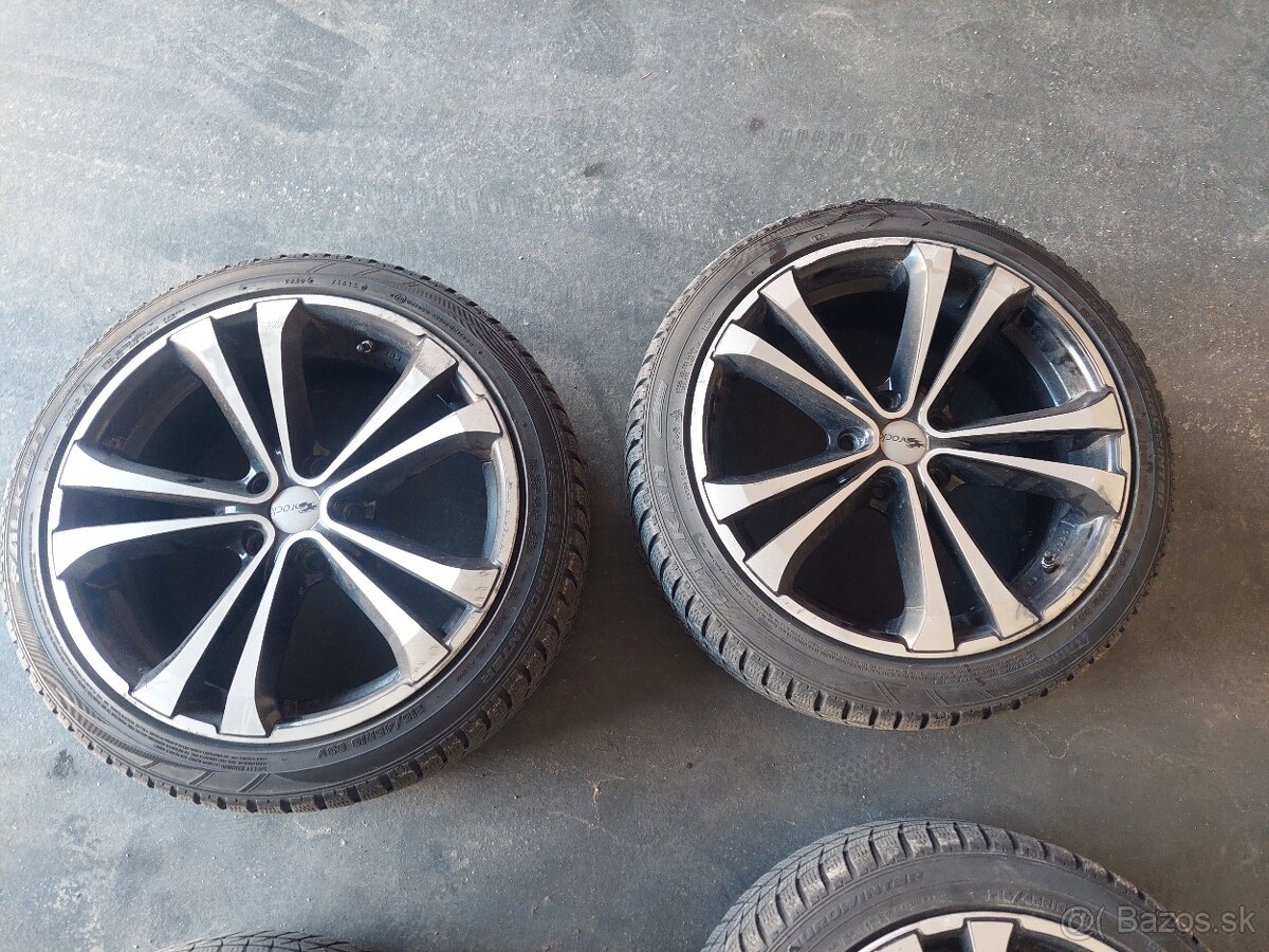 Predam Alu disky, elektrony mazda 215 45 R18 - 2