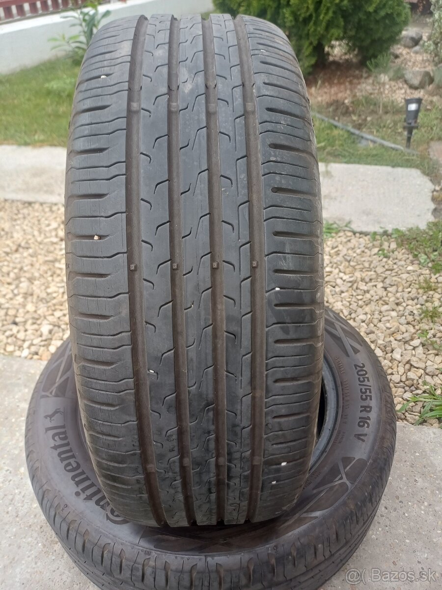 205/55 r16 letné pneumatiky ,Continental - 2