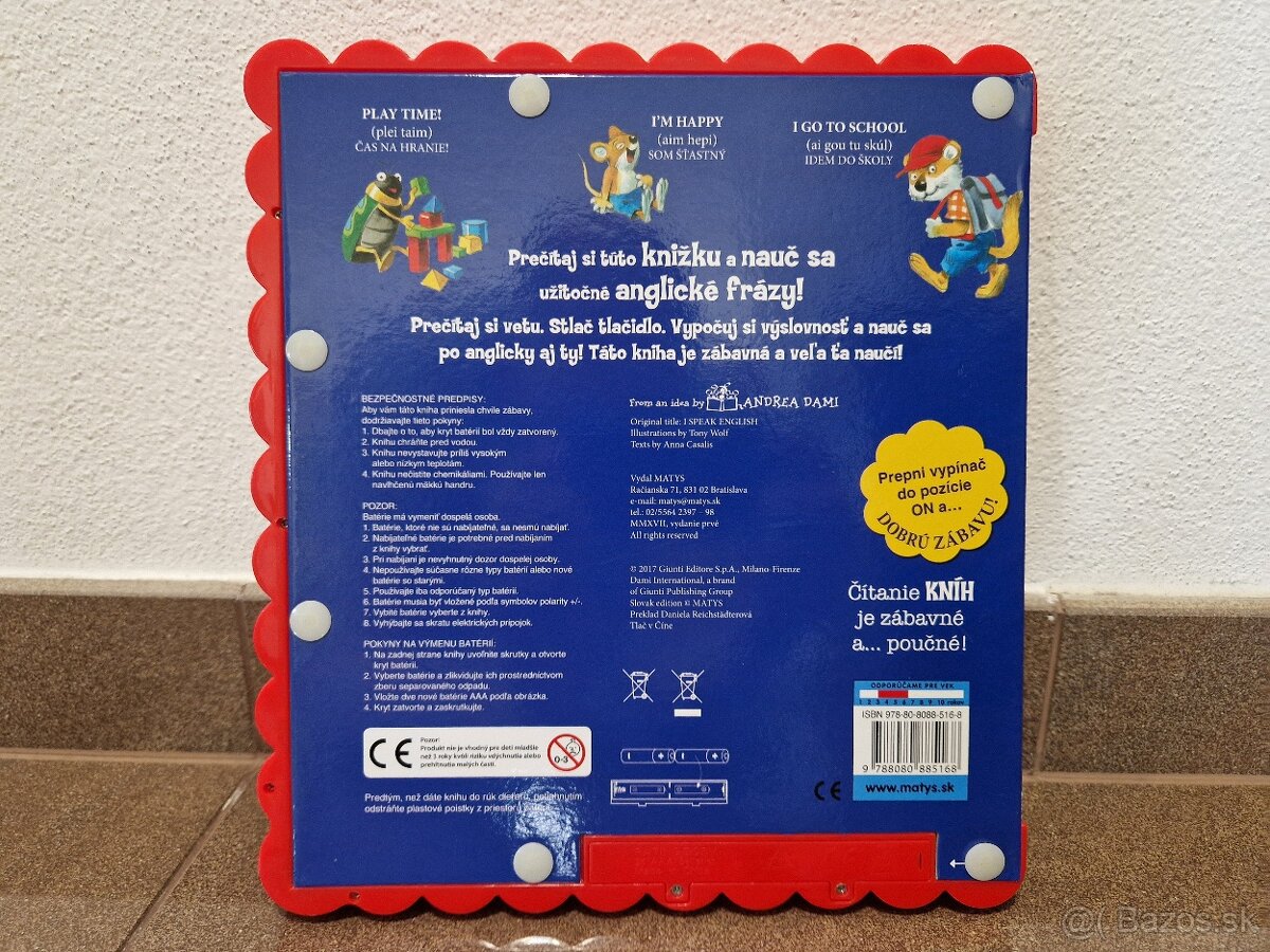 Detský tablet - I speak English - 2