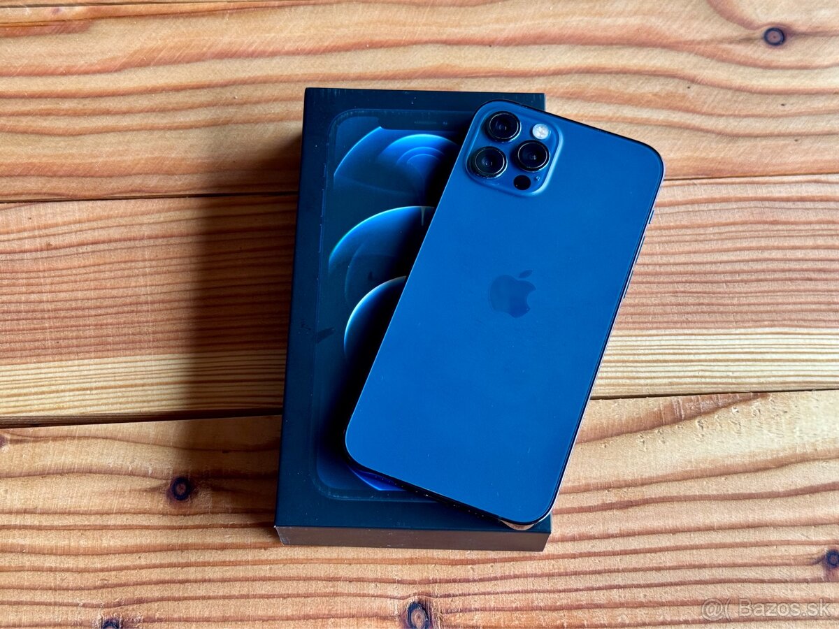 iPhone 12 Pro, Pacific Blue, 128GB - 2