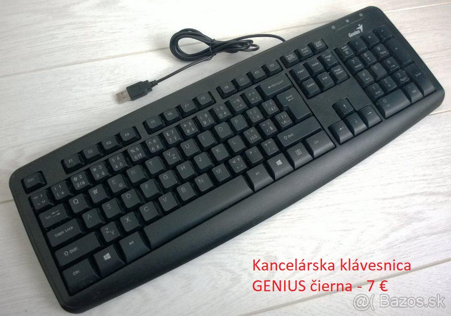 Klávesnice kancelárska, multimediálna a bezdrôtová - 2