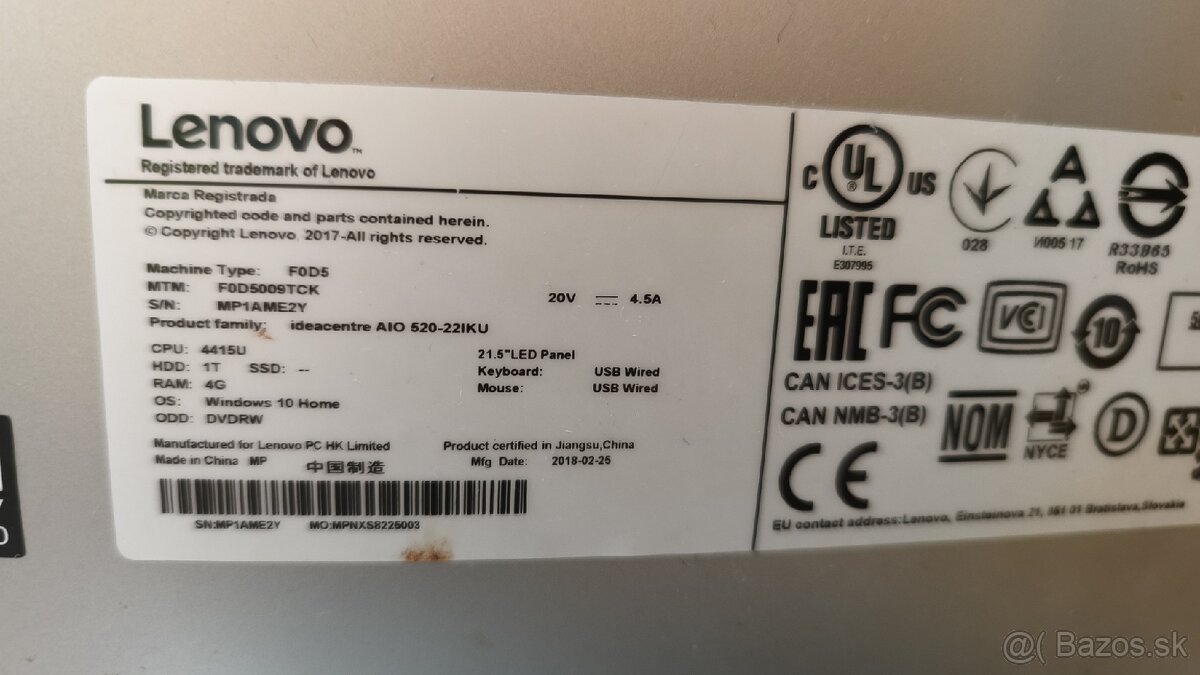 Lenovo All in one - 2