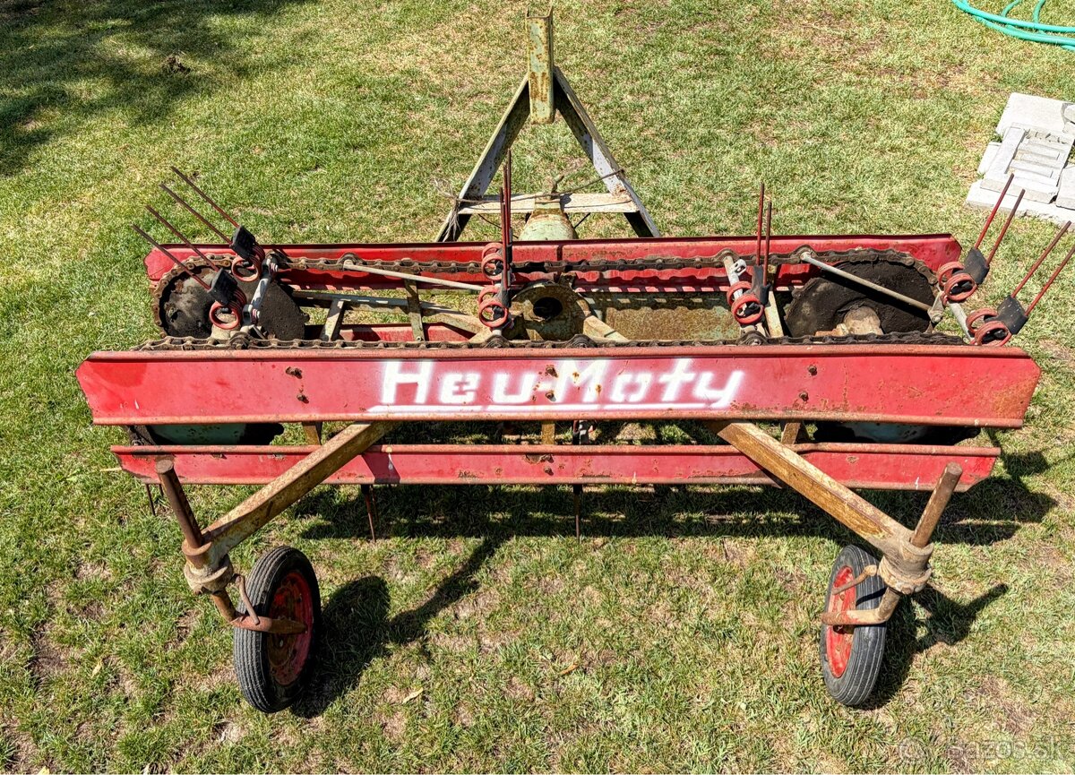Reťazová hrabačka sena za malotraktor - 2