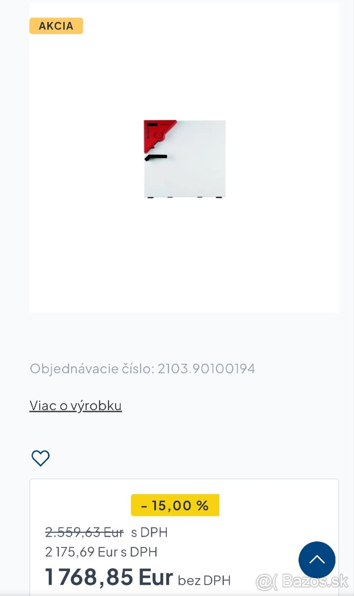 BINDER FD23 Sušiareň - 2