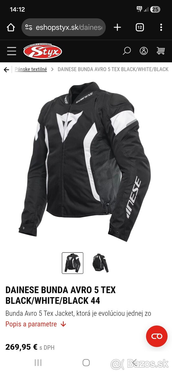 Dainese bunda - 2
