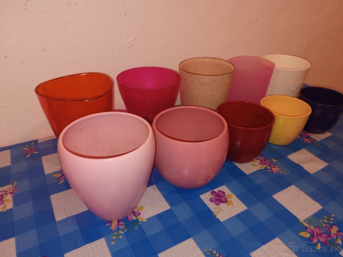 Mix kvetináčov na orichidei - 10 kusov SPOLU - 2