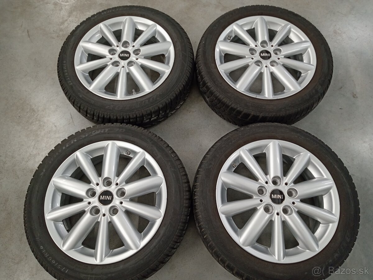Predam zimne ALU 5x112 R16 5,5J ET46 ORIGINAL MINI COOPER - 2