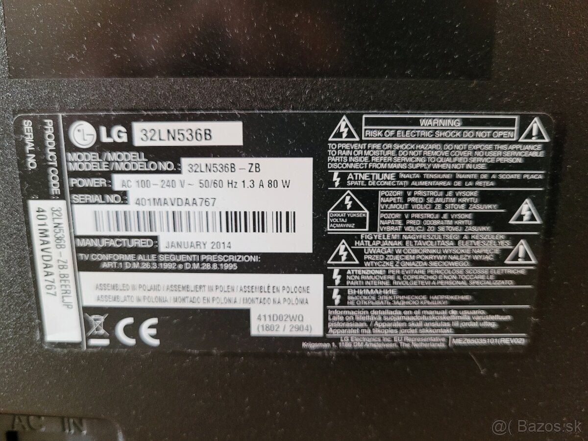 Televizor LG 32" - 2