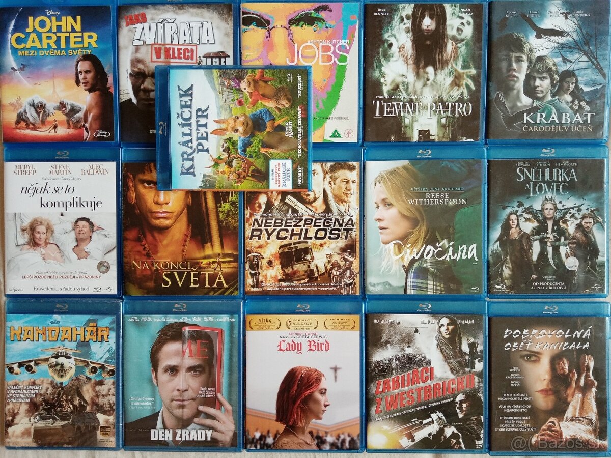 Original BD blue ray disky v parádnom stave od 3 eur - 2